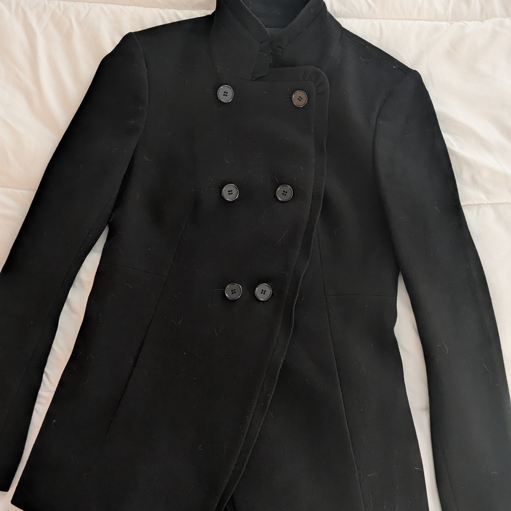 Ann Taylor Classic Black Coat